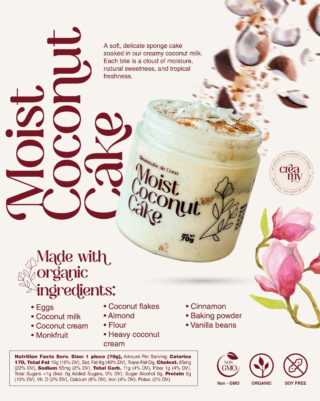 Moist Coconut Cake