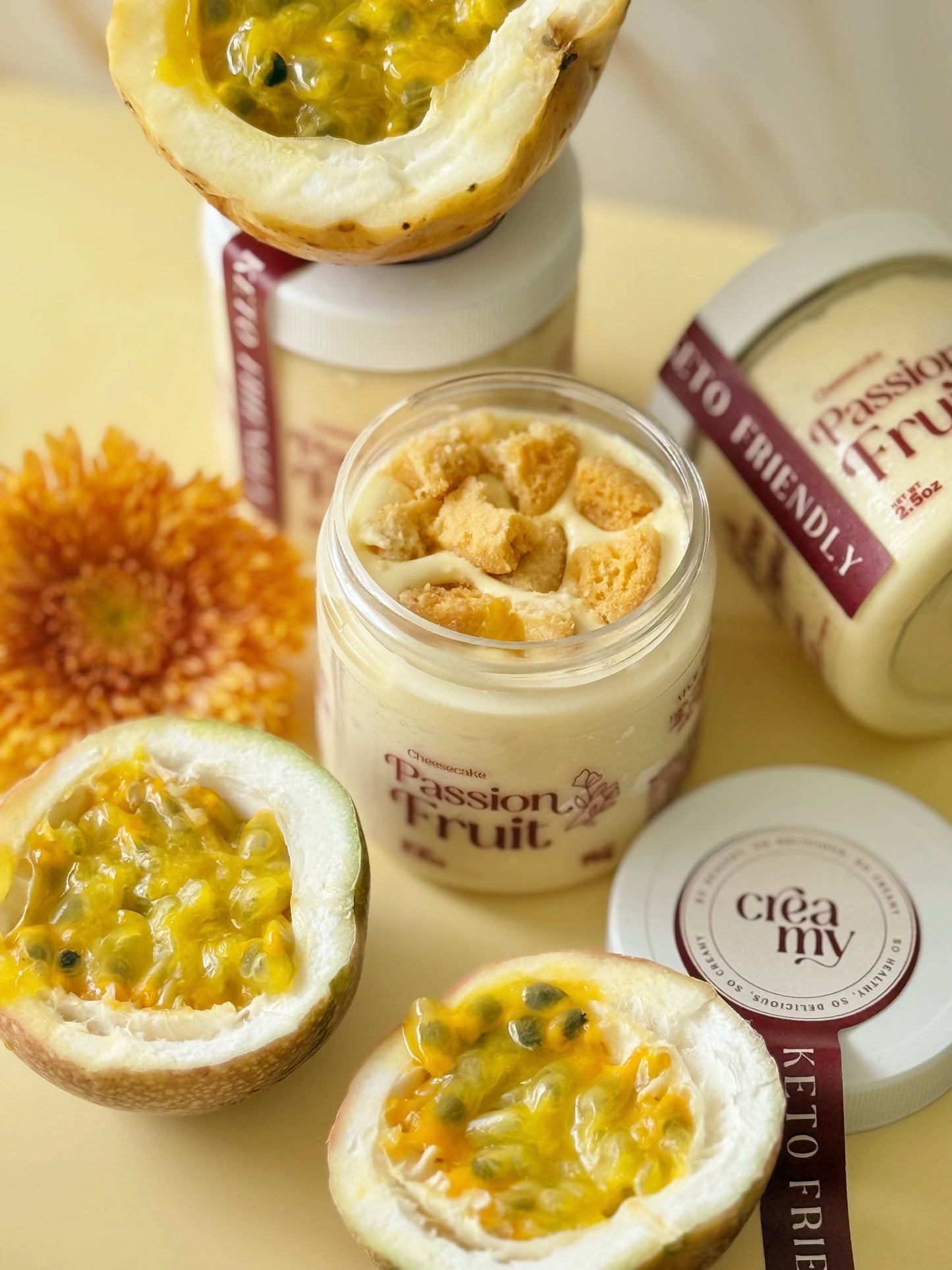 Passion Fruit Cheesecake